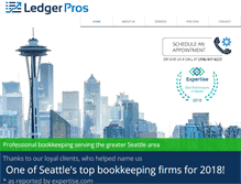 Tablet Screenshot of ledger-pro.com